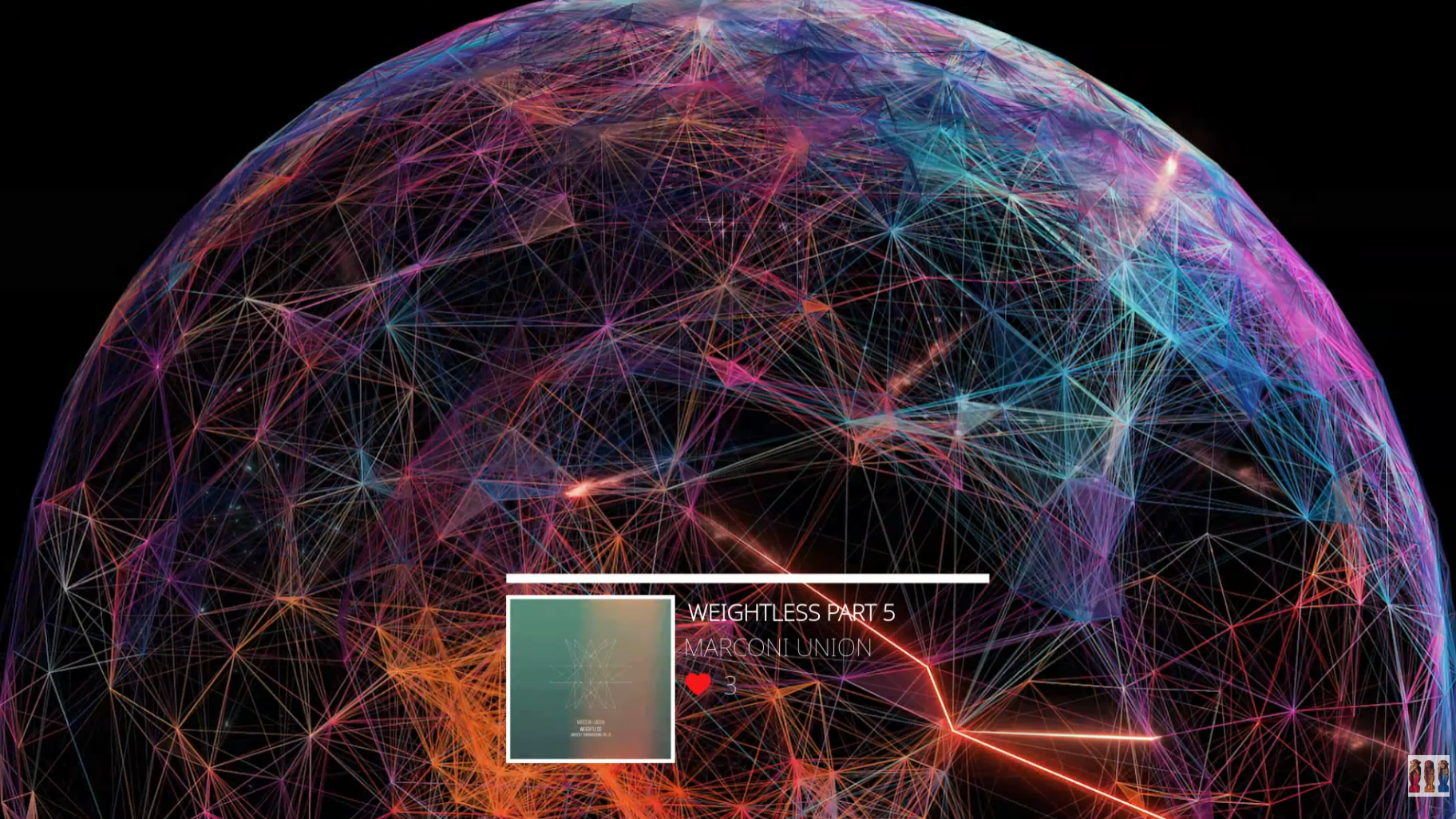 Weightless & Beyond - Marconi Union 24/7 Stream Visualization on JustMusic TV